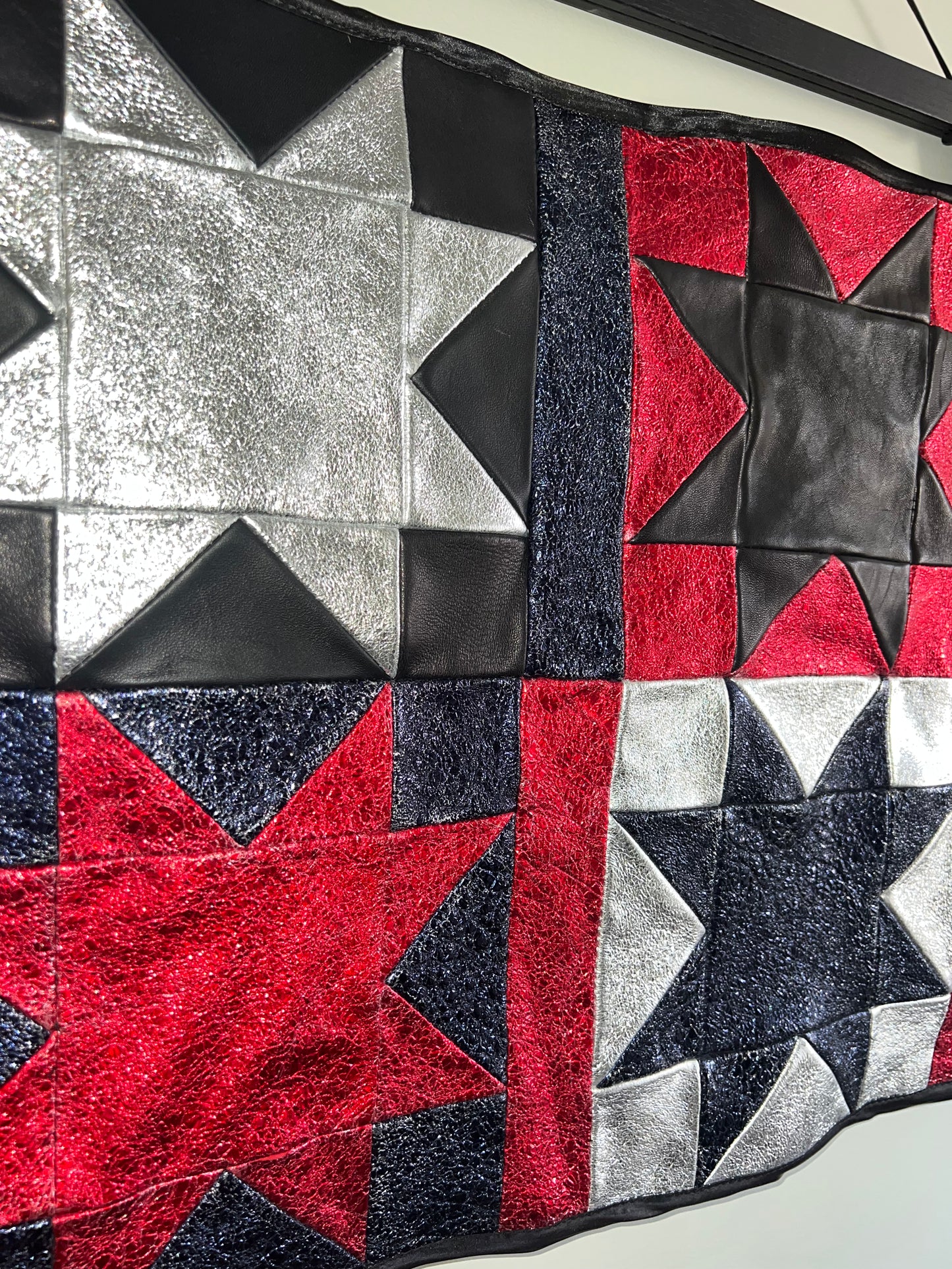 Quilted Leather Tapestries