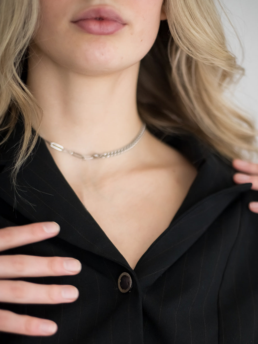 HALF N HALF Choker