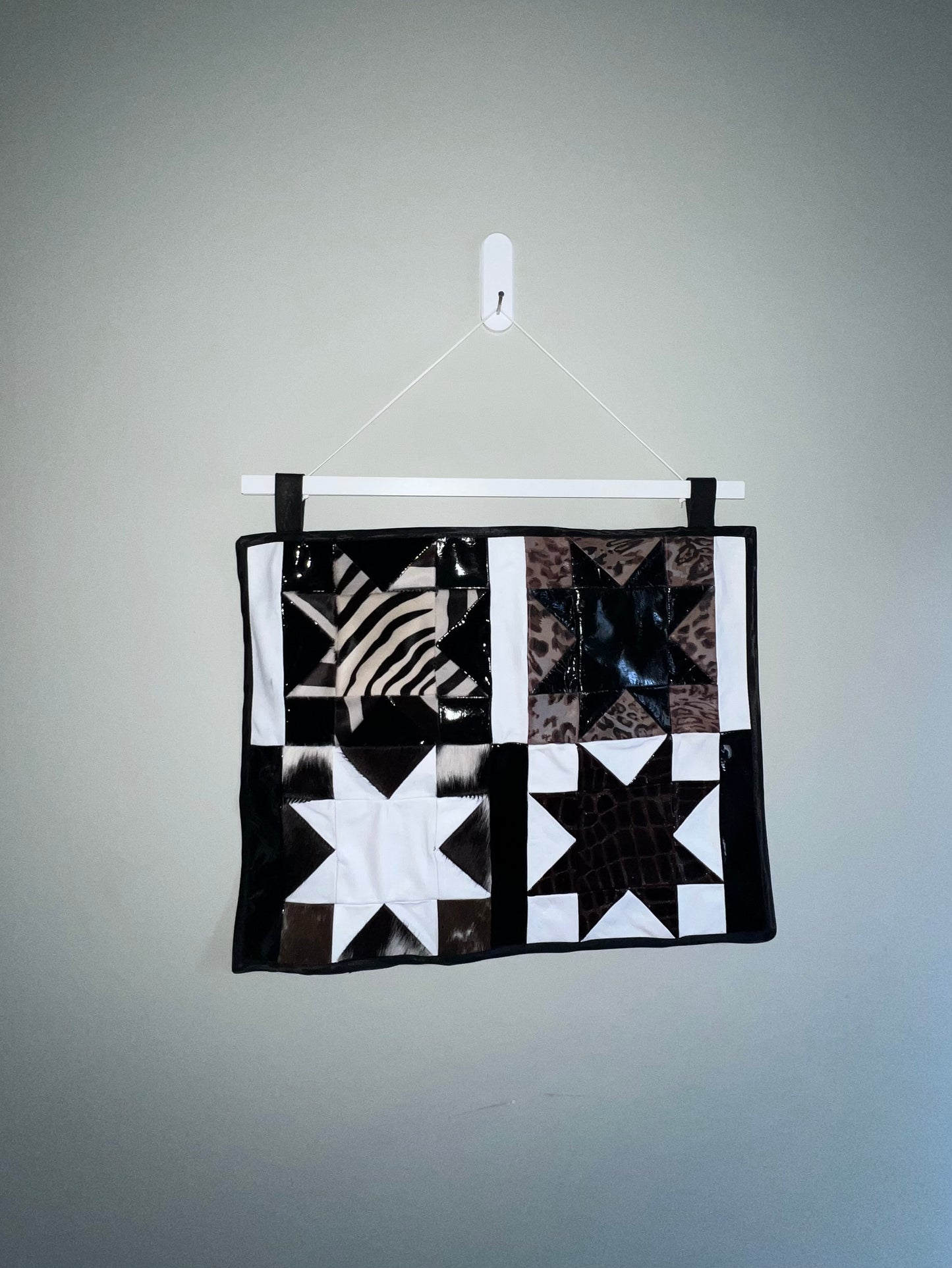 Quilted Leather Tapestries