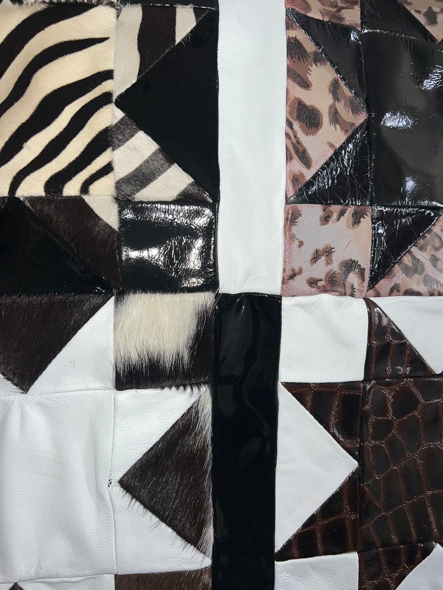 Quilted Leather Tapestries
