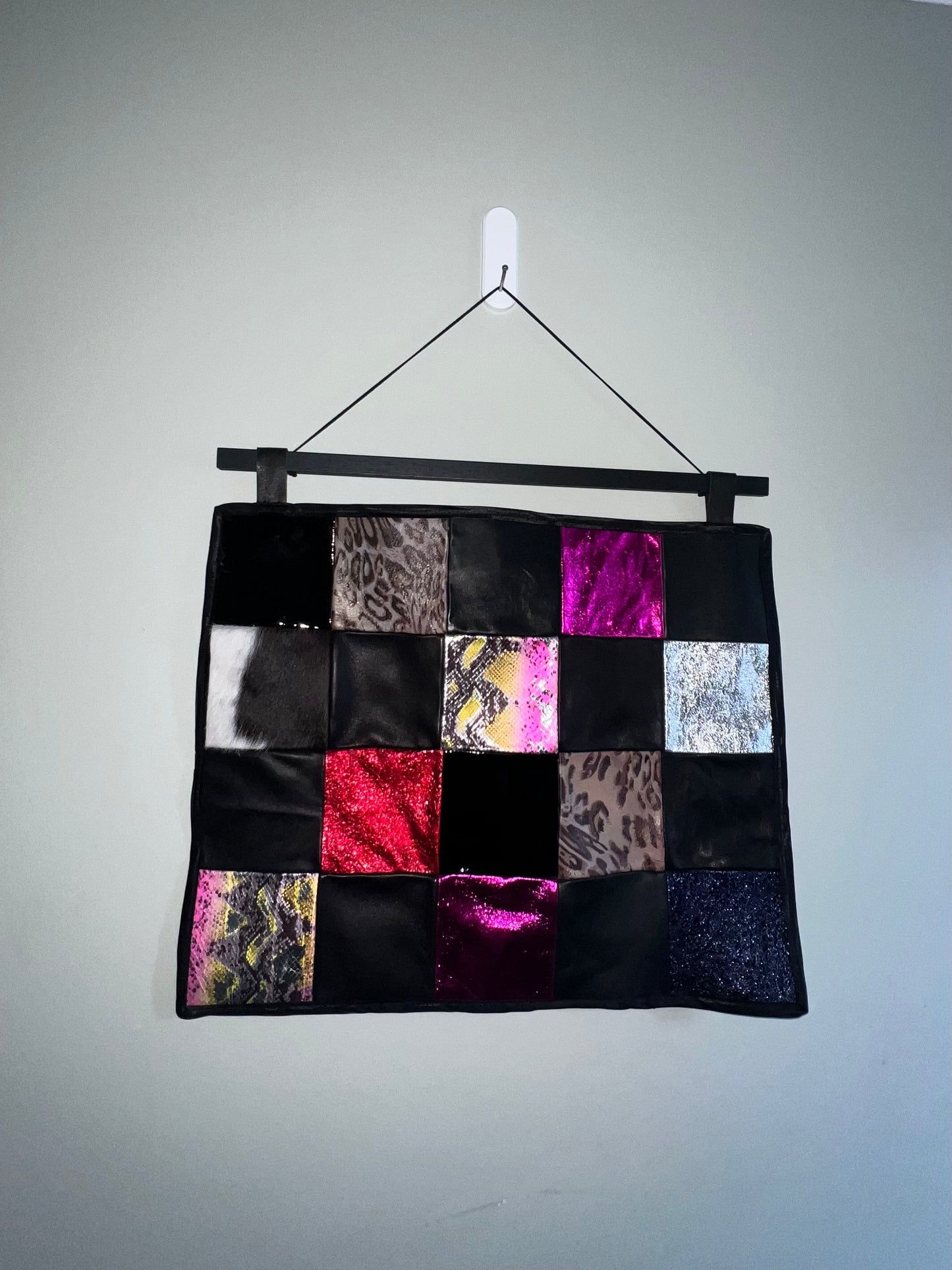 Quilted Leather Tapestries