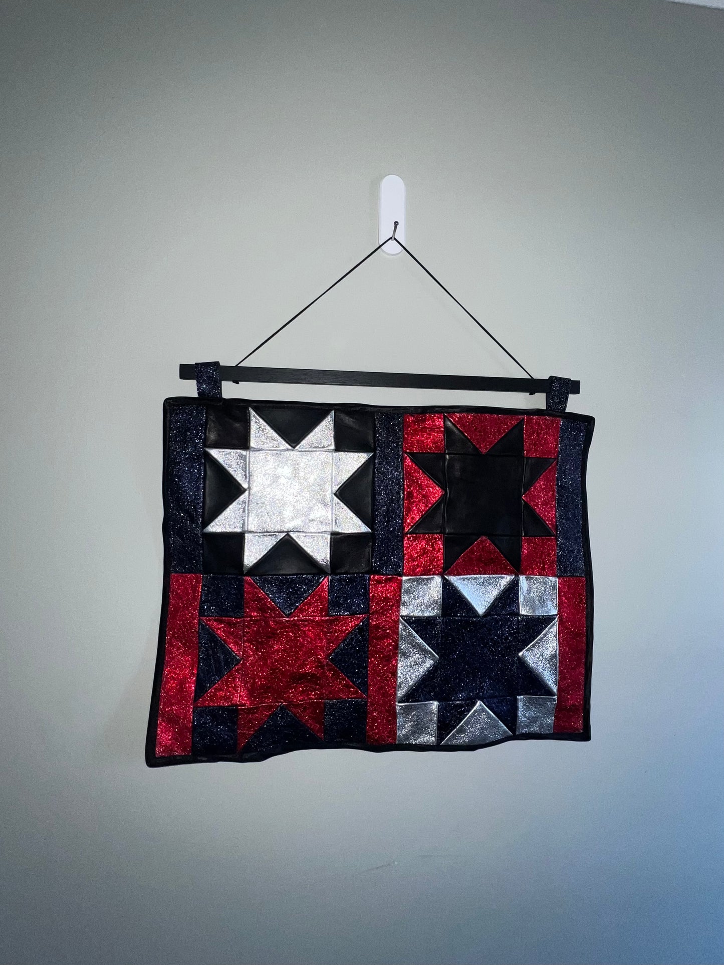 Quilted Leather Tapestries